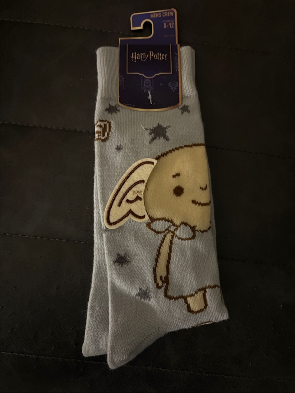 Warner Bros. Harry Potter Crew Socks - Light Blue and Cream